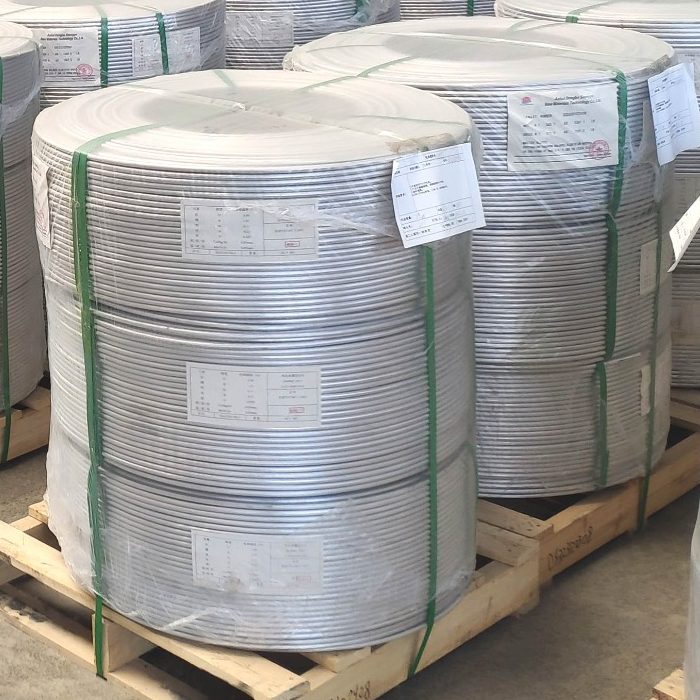 Grain refiner coils